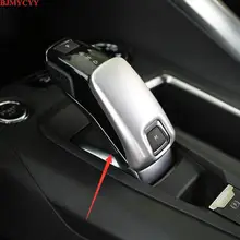 BJMYCYY подходит для peugeot 3008 аксессуары для интерьера чехол для рычага переключения передач декоративная отделка ABS пластик стиль