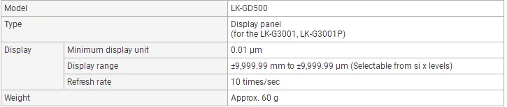 Датчик перемещения LK-GD500