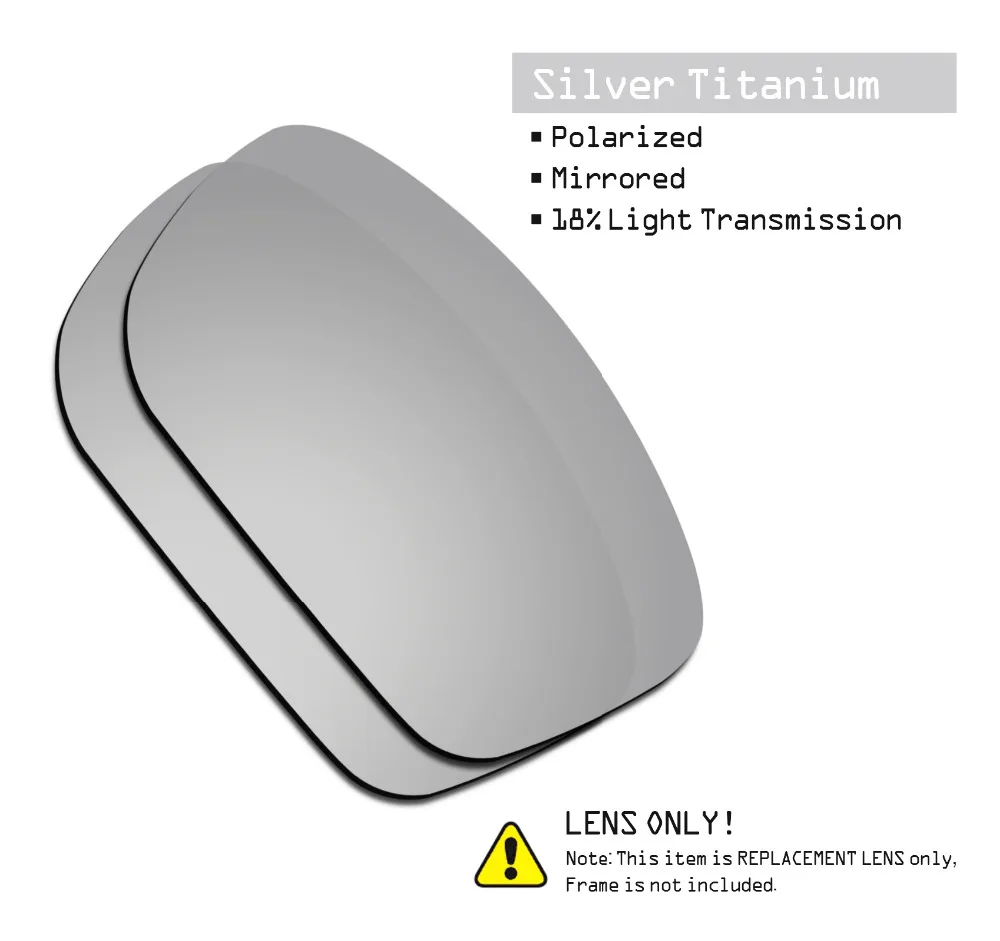 SmartVLT 4 Pairs Polarized Sunglasses Replacement Lenses for Oakley Mainlink - 4 Colors