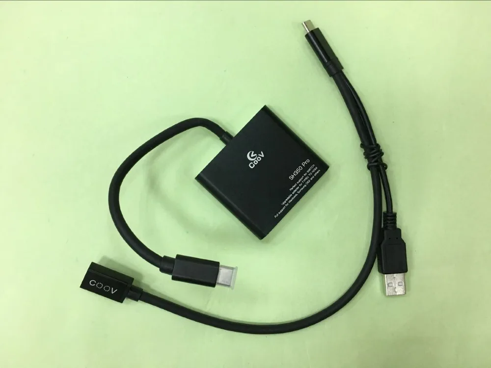 Расширяемая адаптер Coov SH350 PRO док-станции для TYPEC type-c к HDMI конвертер концентратора