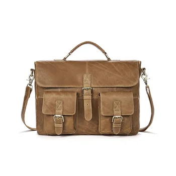 Genuine Leather Men Handbags Male Briefcase Large Laptop Computer Bag Travel Messenger Shoulder Bag Crossbody Bags Bolsos Hombre forudesigns soy luna girl messenger crossbody bag princess children handbags tv show shoulder bags custom made bandolera hombre