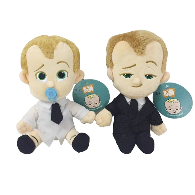 Buy 2pcs/lot 23cm New Movie The Boss Baby Stuffed