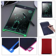 8.5inch LCD Writing Tablet Writing Pad Digital LCD Screen with Stylus Memo Board Six Colors Portable Electronic Ultra-thin Board
