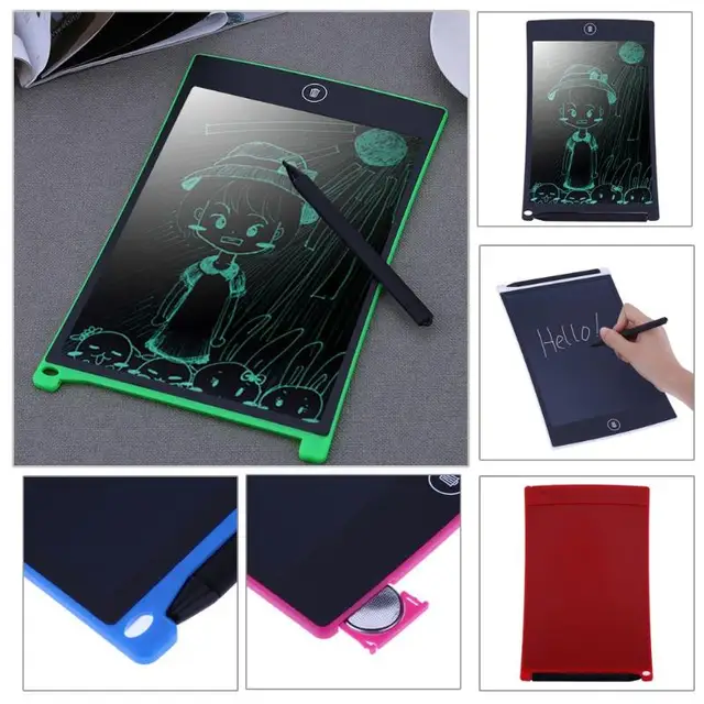 Best Price Writing Pad 8.5 inch LCD Writing Tablet Children Toy Digital LCD Screen with Stylus Memo Board Six Colors