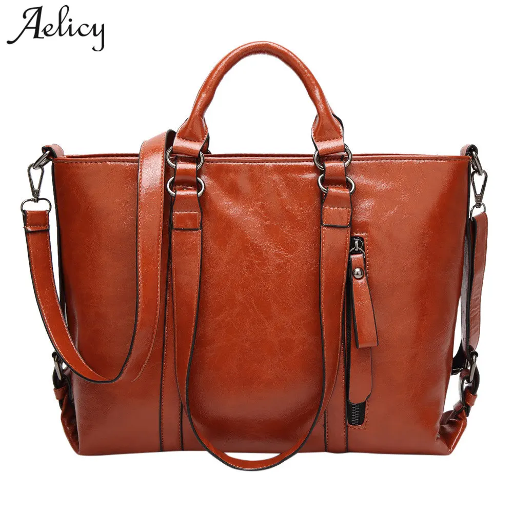 Aelicy, модная женская кожаная сумка, винтажные женские дизайнерские сумки, Роскошные, высокое качество,, дизайн, сумки, Прямая поставка