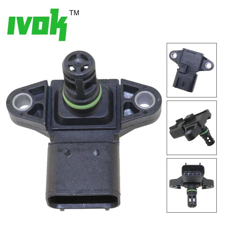 

Manifold Air Boost Pressure MAP Sensor For Lincoln MKS MKT EcoBoost Navigator 5WK96848 AA5A-9F479-DA AA5A-9F479-CA AA5Z-9F479-B