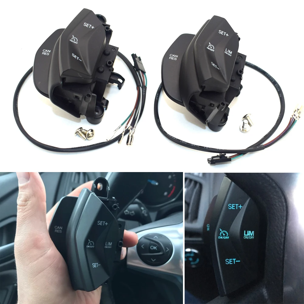 

2015 new car speed control switch cruise control system kit for ford focus 3 2012-2014 kuga 2012-2015 on steering wheel