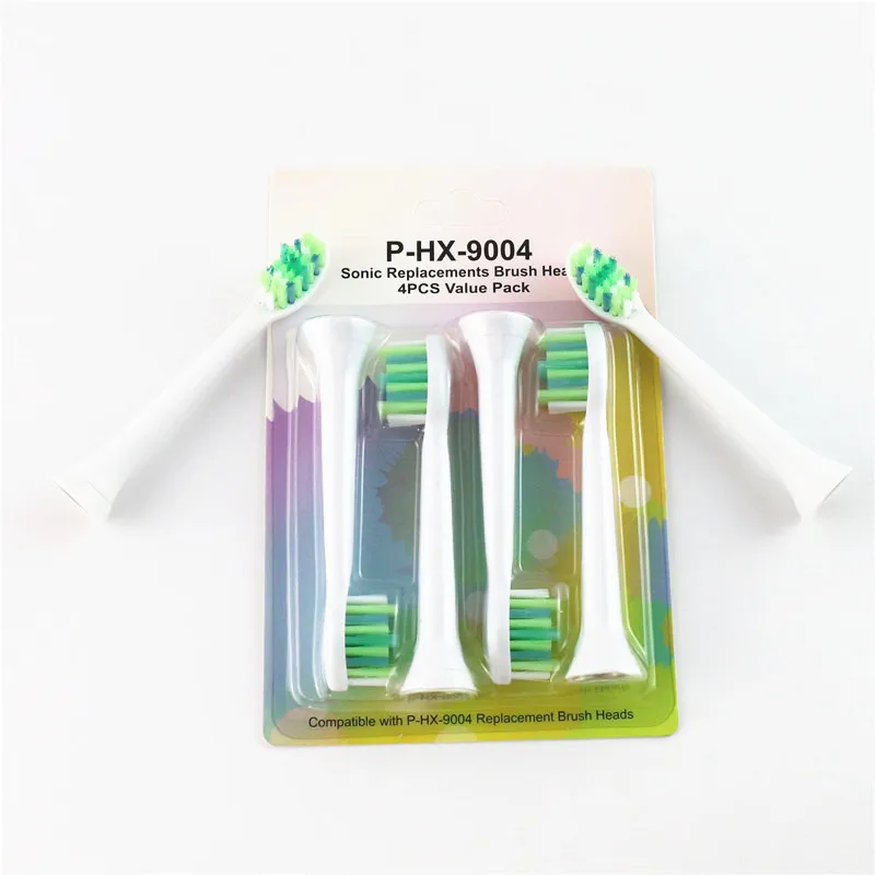 16 шт./4 pack Электрический Замена зубная щетка головка для Philips Sonicare InterCare HX9004 Зубная щётка глав мягкой щетиной