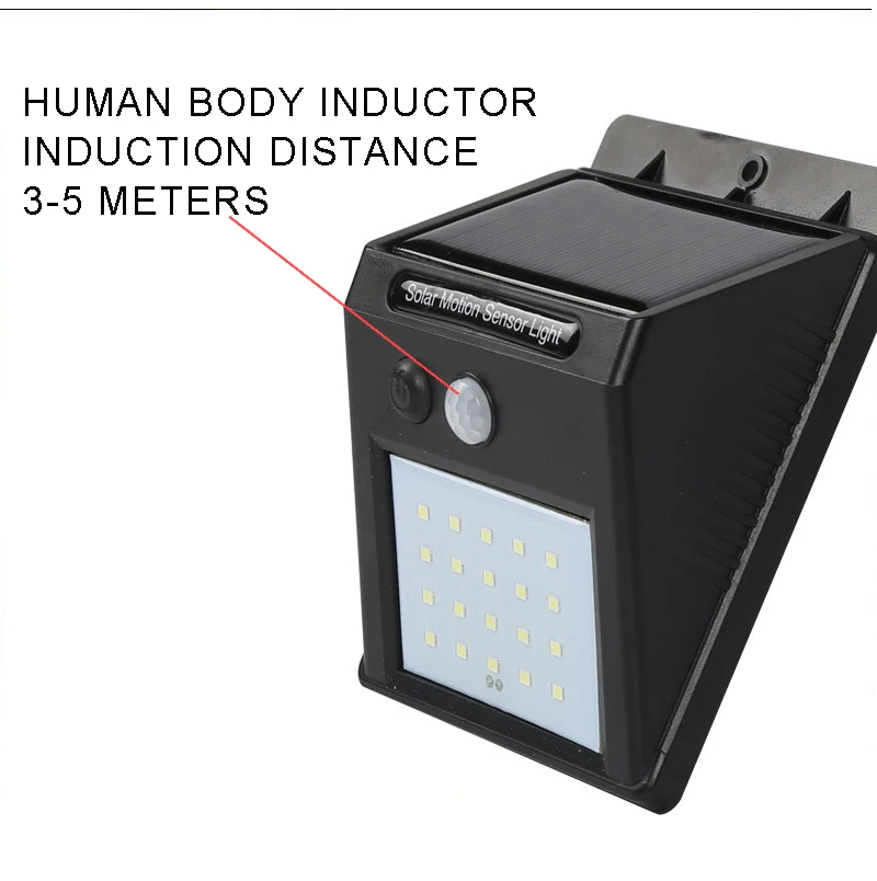 Солнечный Прожектор 20 светодиодный PIR датчик движения настенный светильник на солнечной энергии Открытый энергосберегающий уличный двор открытый светодиодный светильник