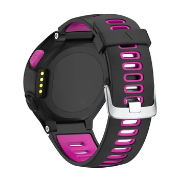 

Replacement Silicone Watch Band Outdoor Sport Watchstrap for Garmin Forerunner 735XT/220/230/235/620/630 QJY99