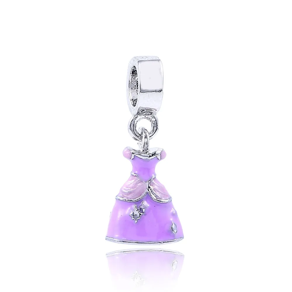 Princess Jasmine Charm For Bracelets Silver Plated