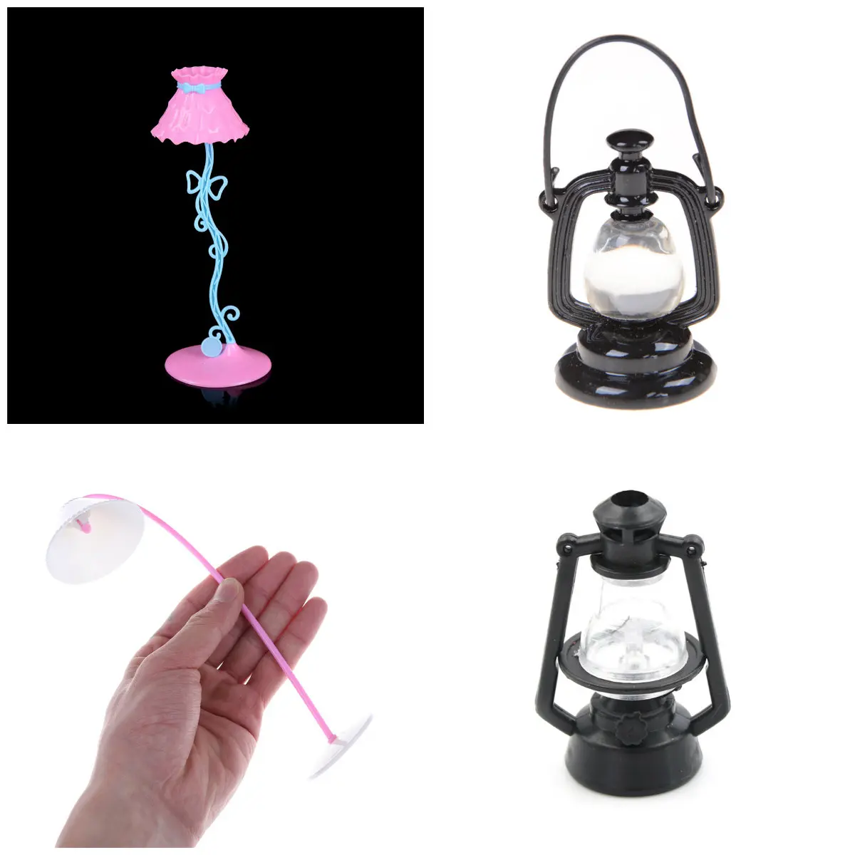 

New Arrivals Vintage Kerosene Lamp Classic Pretend Furniture Toy Kid Dollhouse Miniature 1:12 Toy Kitchen Living Room Decor Gift