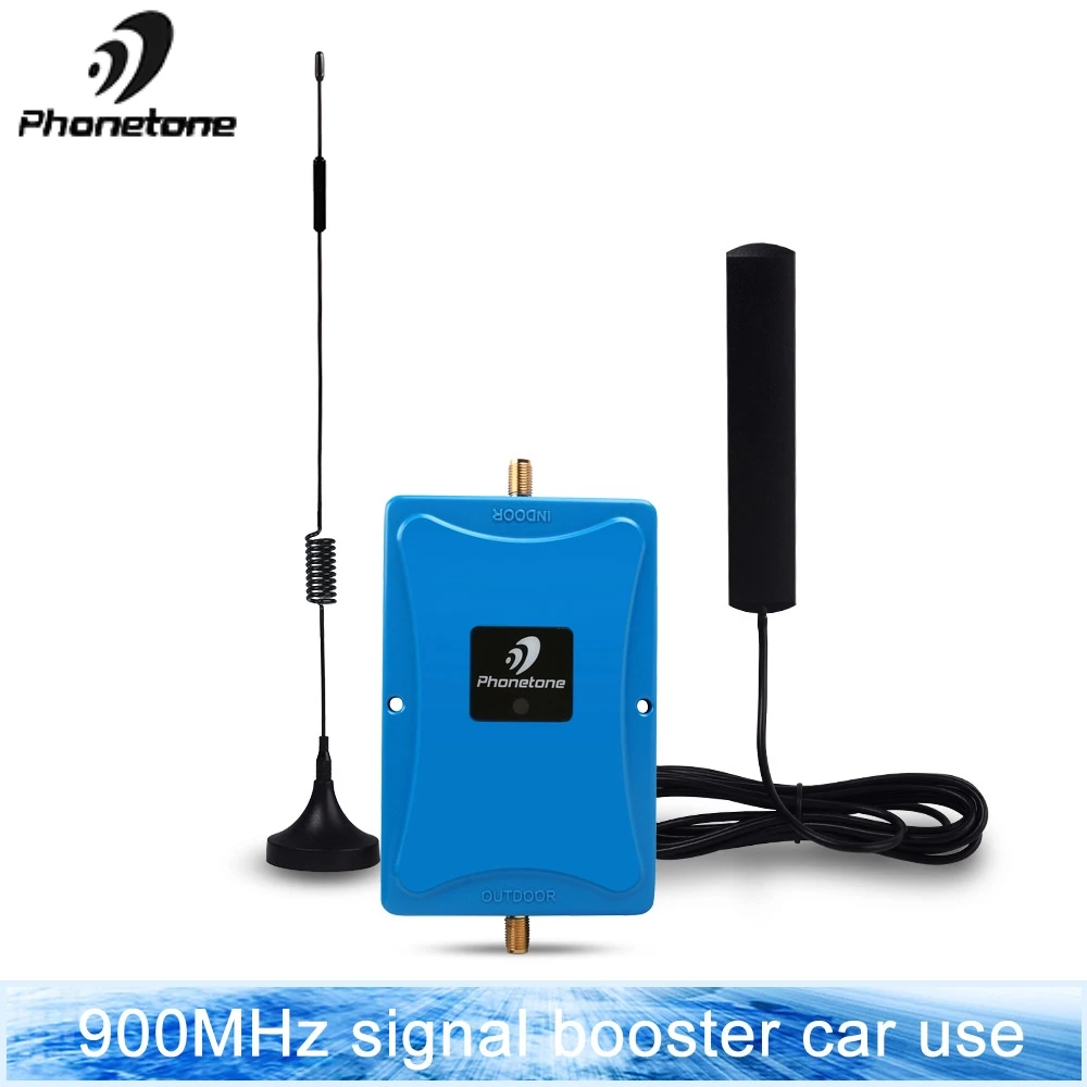 

GSM celular signal repeater with ALC Smart 2G 900Mhz mobile signal booster Band 8 45dB UMTS cellphone amplifier kit for car use