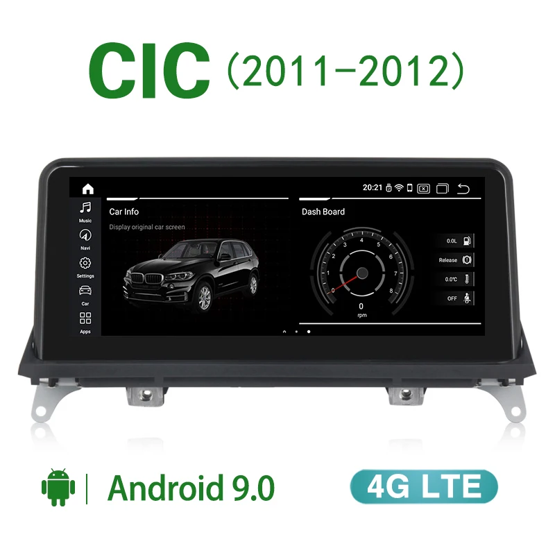 NaviFly Android9.0 для BMW X5 E70 X6 E71 2007-2013 Автомобильный мультимедийный плеер RDS gps радио кассеты - Цвет: Car gps