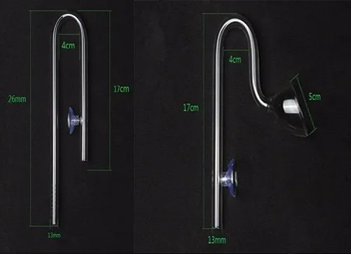 Аквариум Стекло приток отток Лили труба 12/16 мм 16/22 мм трубки аквариума водная установка фильтра на присоске комплект шлангов