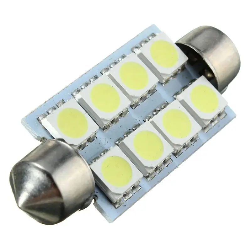 15 шт. T10 5/8SMD гирлянда 31/42 мм светодиодный Автомобильная сигнальная лампа светильник Подсветка салона Лампы для чтения Комплект для Chevy Silverado автомобиля