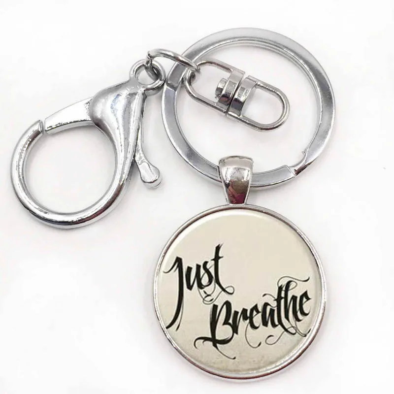 10silver keychain.