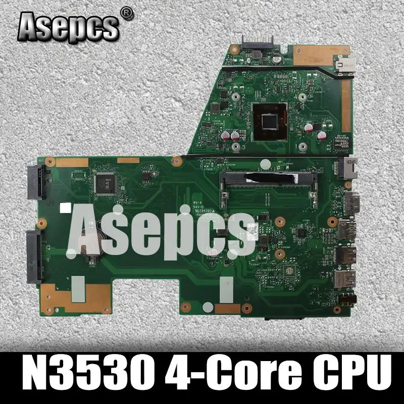 

Asepcs N3530 4-Core CPU X551MA Laptop motherboard for ASUS X551MA X551M X551 F551MA D550M Test original mainboard