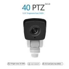 2MP 4x IP IR Bullet PTZ CCTV Camera With POE