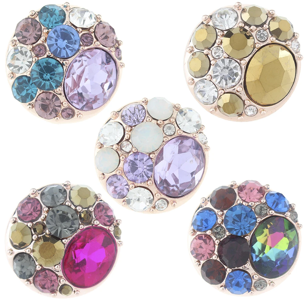 JaynaLee 18-20mm Metal Ginger Snap Button Fit Snaps Bracelets Jewelry for women men gifts GJS1273 | Украшения и аксессуары