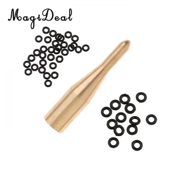 Brass O Ring Applicator Tool With 100pcs 2BA Rubber Dart Tip Gasket O-Rings/Washer Accessory Tool for Dart Lover