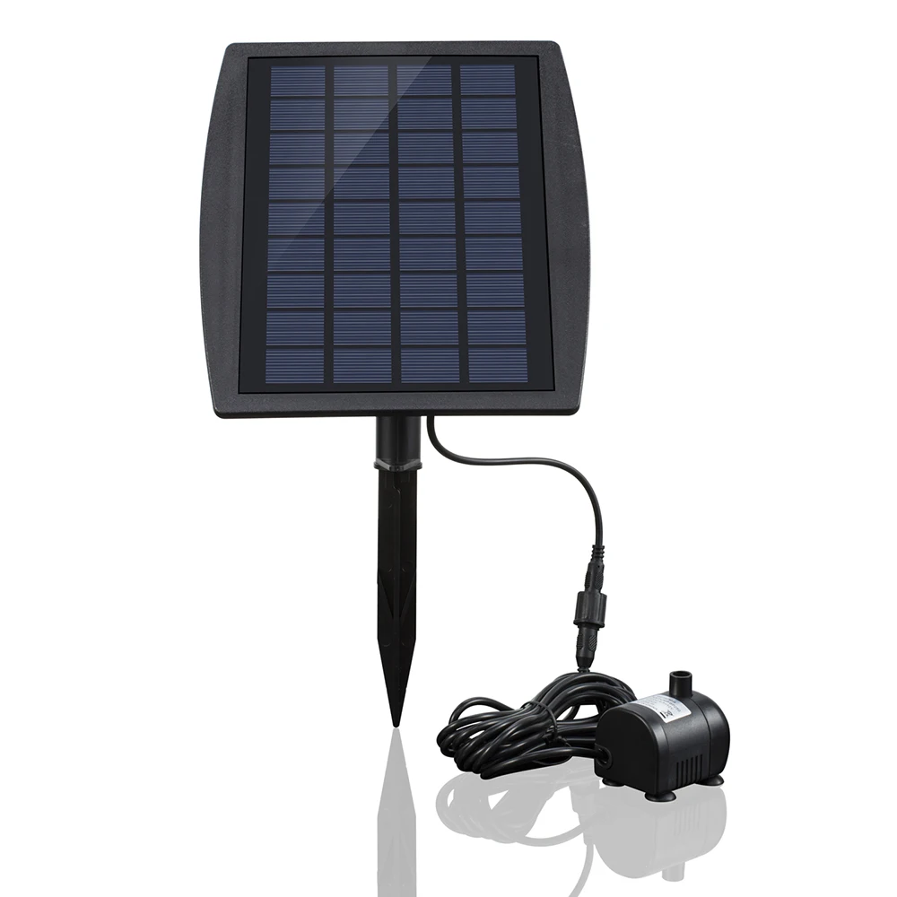 

mini Solar Power Panel Landscape Pool Solar Pump Garden Fountains Pluggable Solar Power Decorative Fountain 9V 2.5W Water Pump