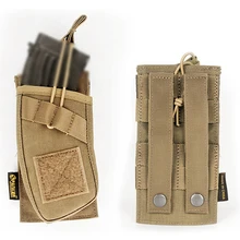 Настоящая Военная тактика Molle 1050D оксфордская ткань M4 подсумок для журналов водонепроницаемая упаковка магазин для автомата сумка один открытый Топ подсумок