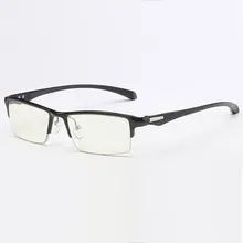 268 Optical Eyeglasses Frame for Men Eyewear Prescription Glasses Half Rim Man Spectacles Alloy Frame Eyeglasses ee fashion square eyeglasses men half frame optical eyeglasses frame optical eye glasses frame prescription eyewear oculos