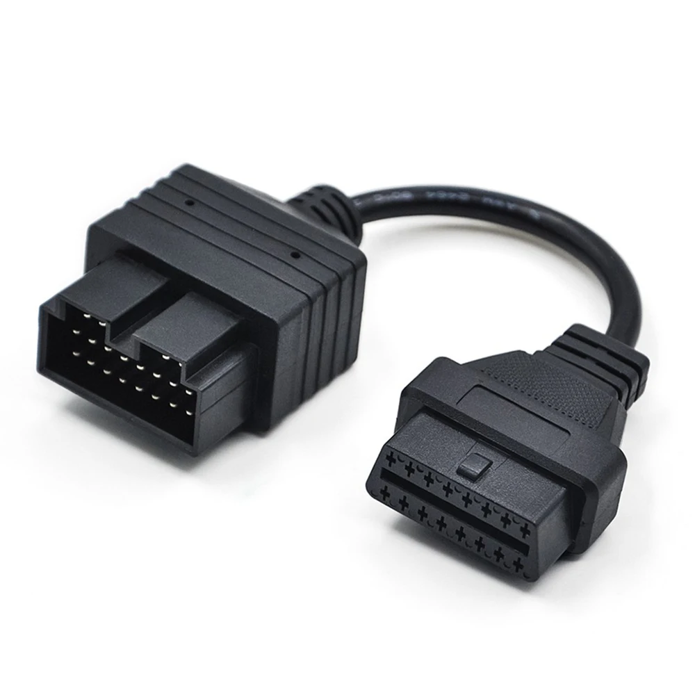 

OBD 2 Cable For KIA 20 Pin To 16 Pin OBD2 OBD Diagnostic Tool Scanner Code Reader Adapter Car Connector Cable For KIA 20Pin OBD2