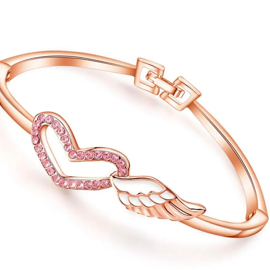 

New Year New Lovers Gift Love Rose Gold Bracelet
