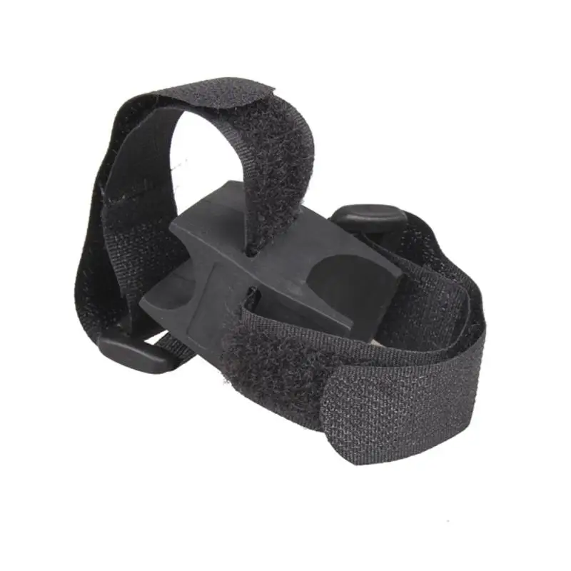 

Lanterna Bike Light Holder LED Bicycle Flashlight Clip Stand Lantern Mount Base with Adhesive Strap Rubber Rotation Clip Torch