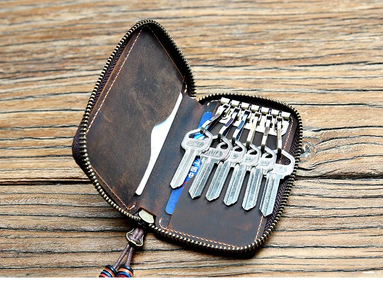 unisex key wallet pouch