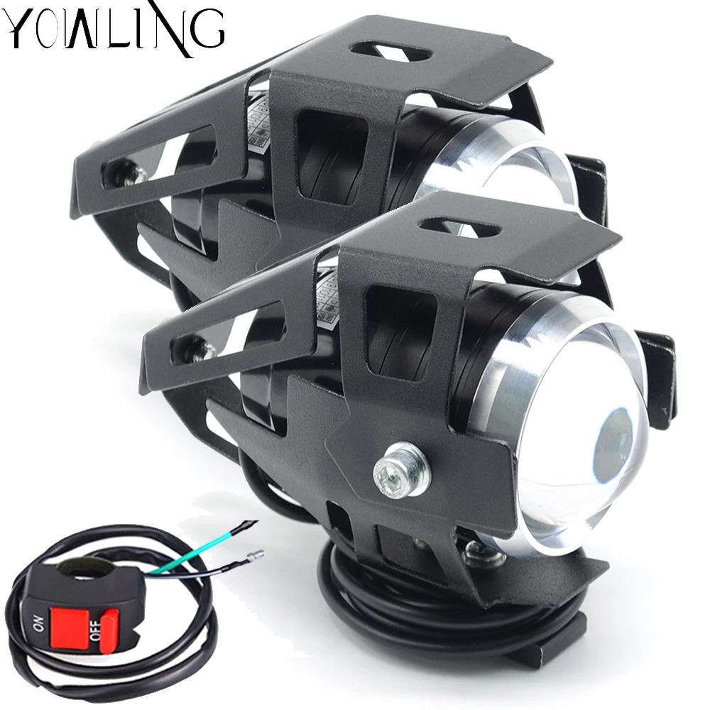 

U5 LED Transform Spotlight Motorcycle Headlight Bulbs Alloy Material High Brightness for ducati Diavel XDiavel S Hypermotard