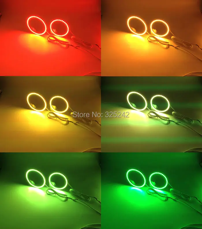 RGB angel eyes Volvo S80 S80L 2012 2013 2014 2015(16)