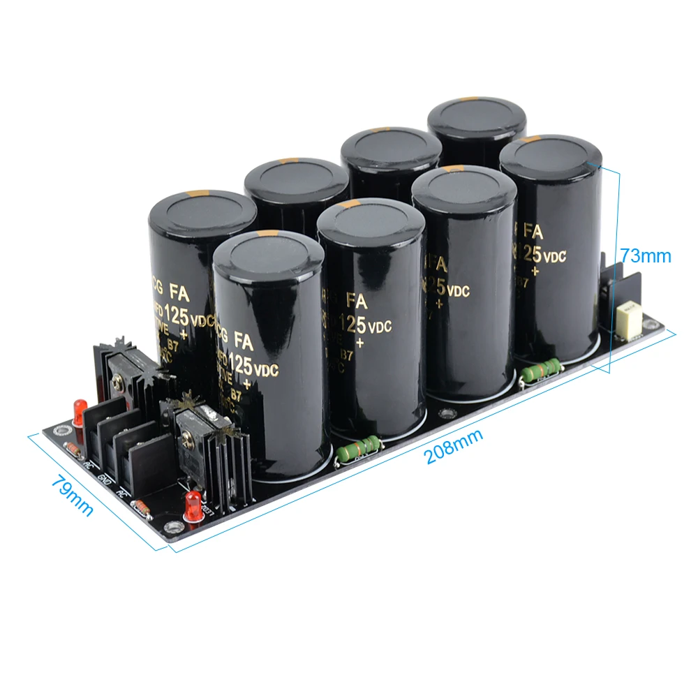Fonte de Alimentação do Filtro Aiyima Amplificador Retificador Placa Alimentação Alta Potência Schottky Filtro 10000uf 125 v 120a - Image 6