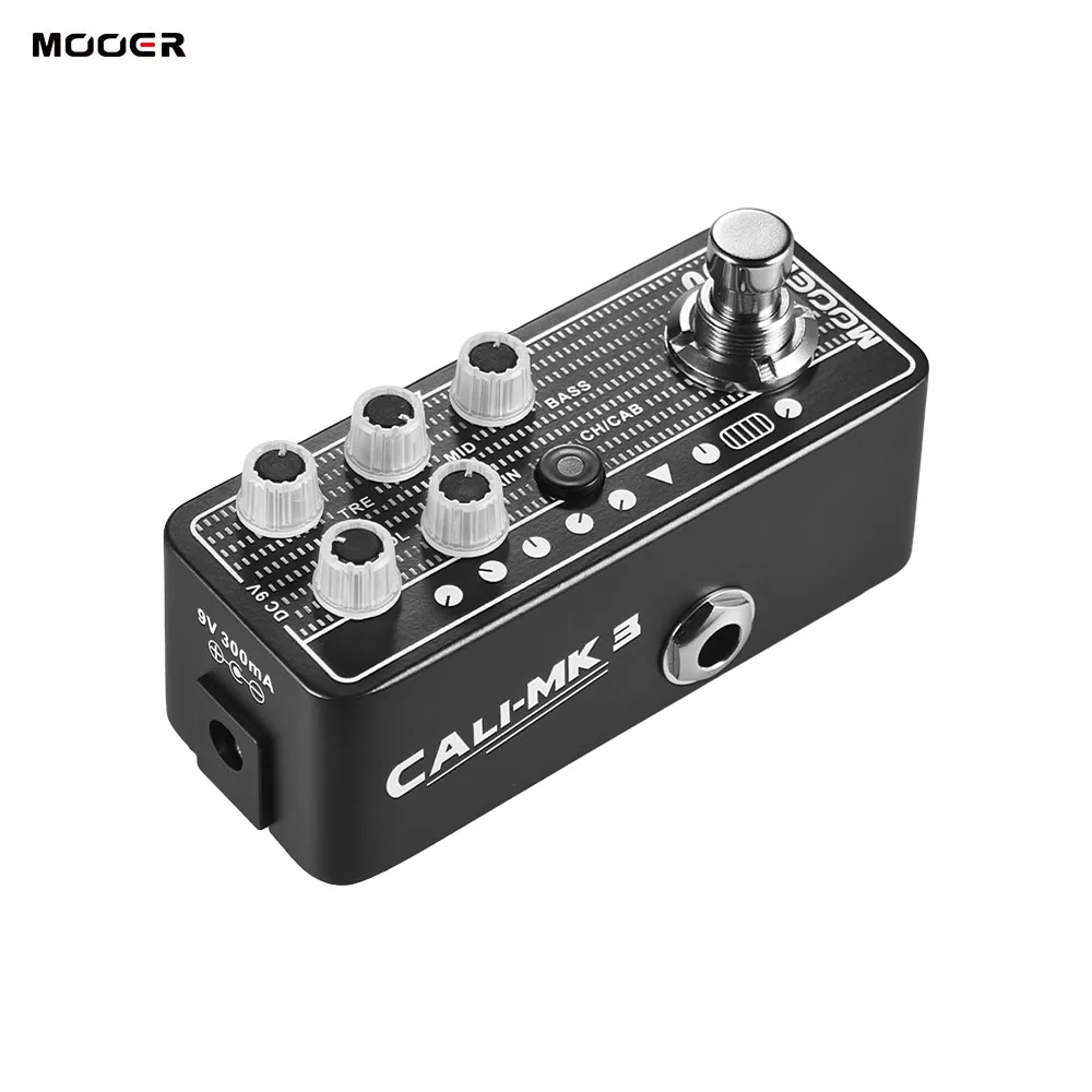 MOOER MICRO PREAMP Guitar Pedal Cali MK 3 Guitar Effect Pedal