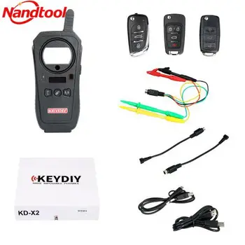 

KEYDIY KD-X2 Car Key Garage Door Remote Control KD X2 Generater/Chip Reader/Frequency with 96bit 48 Transponder Copy Function