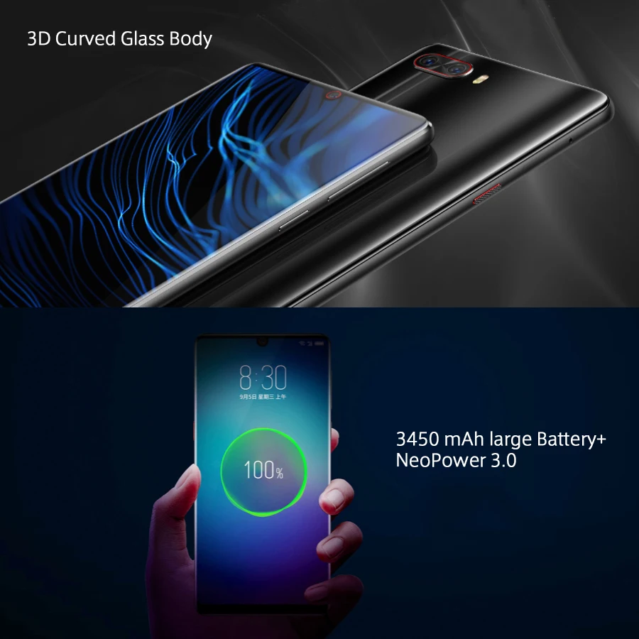 Нубия Z18 LTE мобильный телефон 6 0 &quot6 ГБ/8 ГБ Оперативная память 64 ГБ/128 Встроенная
