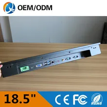 18.5″ Industrial tablet pc touch screen resolution1366X768 embedded industrial computer with i3 cpu Installation desktop/wall