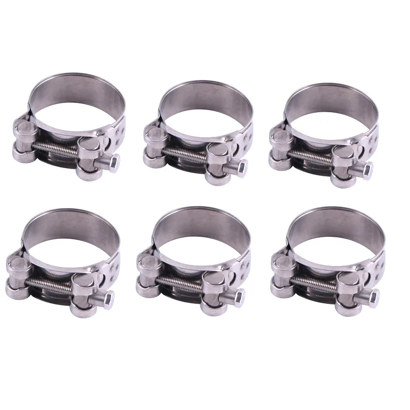 Buy Stainless Steel 304 exhaust pipe clamp Strengthen