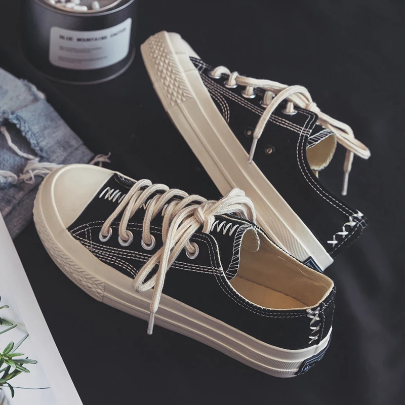 

2019 spring new canvas shoes Korean version of the trend of men's shoes student shoes summer shoes wild casual shoes tide shoes