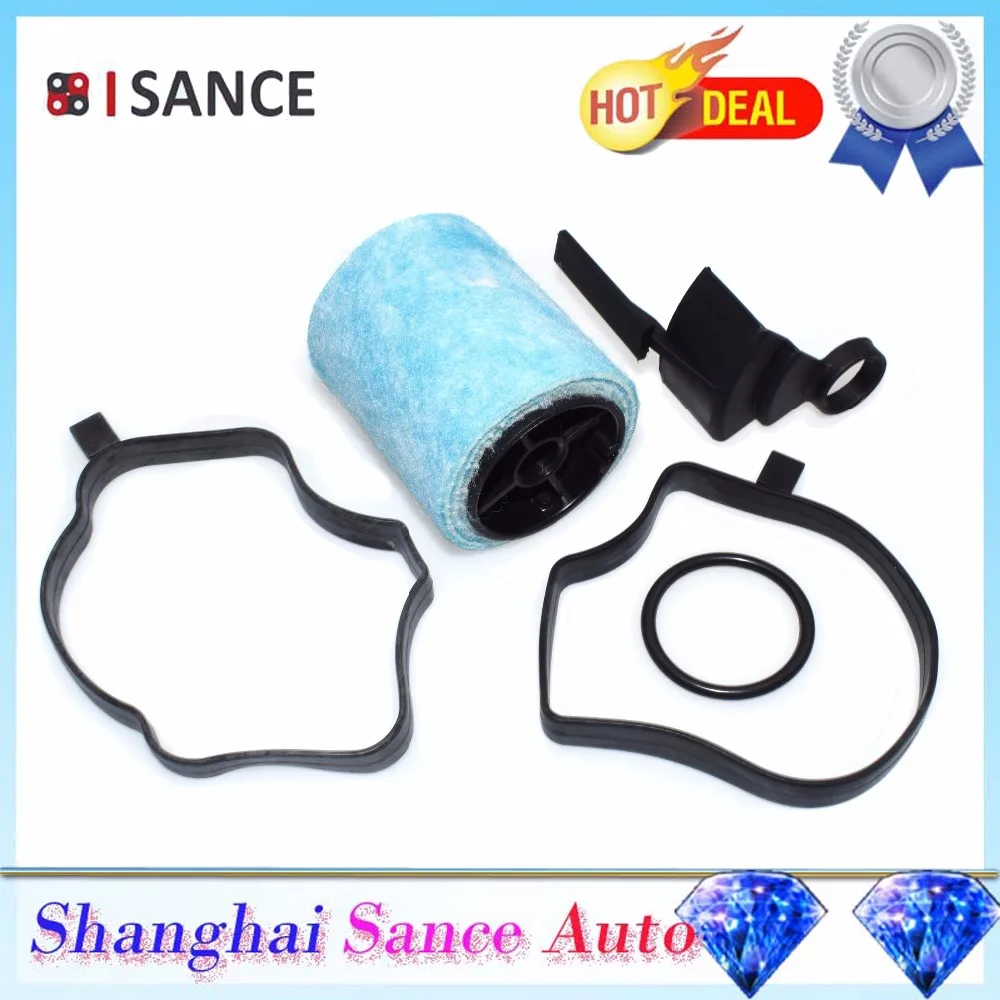 

ISANCE Breather Crankcase Oil Separator Filter 11127793164 For BMW E46 E90 118d 120d 318d 320d 320Cd 318td 320td 520d 2.0d