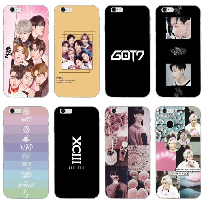 

aesthetic kpop got7 soft phone case For Xiaomi Redmi Note 7 6 5 5A 4 3 pro S2 5 plus 6A 4A 4x Pocophone F1