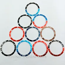 Горячая 39,5 мм алюминиевый материал БЕЗЕЛЬ для наручных часов вставка подходит 41 мм Corgeut часы