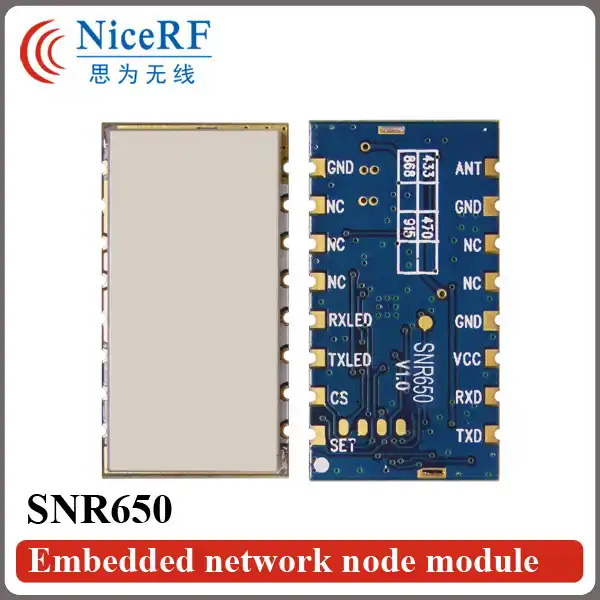 2 шт./упак. 500mW 470MHz RS485 Встроенный сетевой модуль SNR650 с пружинной антенной|module| |
