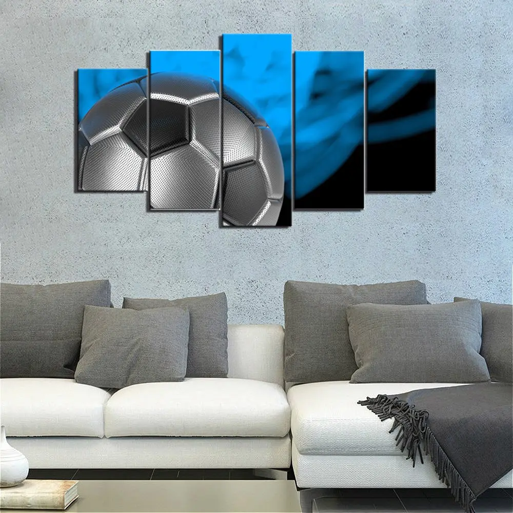 Buy Canvas Printed Soccer Football Sport Themed Wall