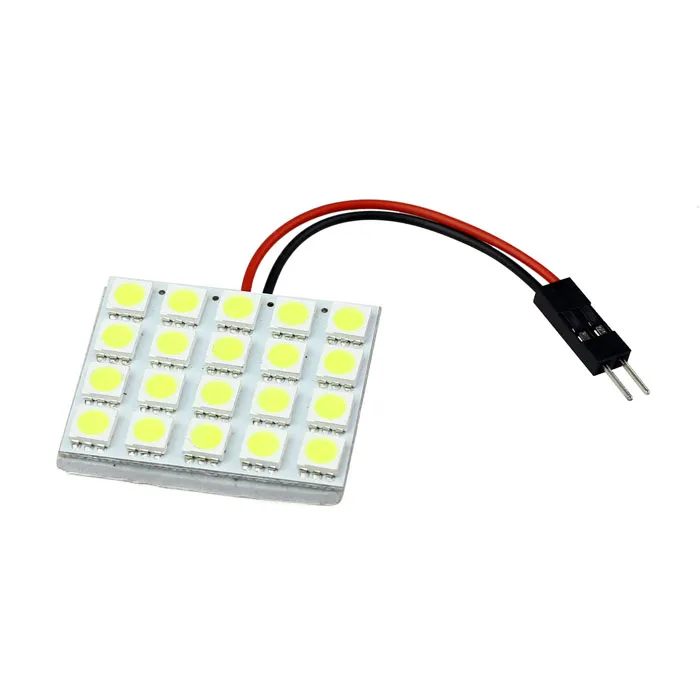 Авто 1 шт. 20 SMD 5050 LED T10 BA9S Купол свет CANBUS безошибочная автомобильная лампа