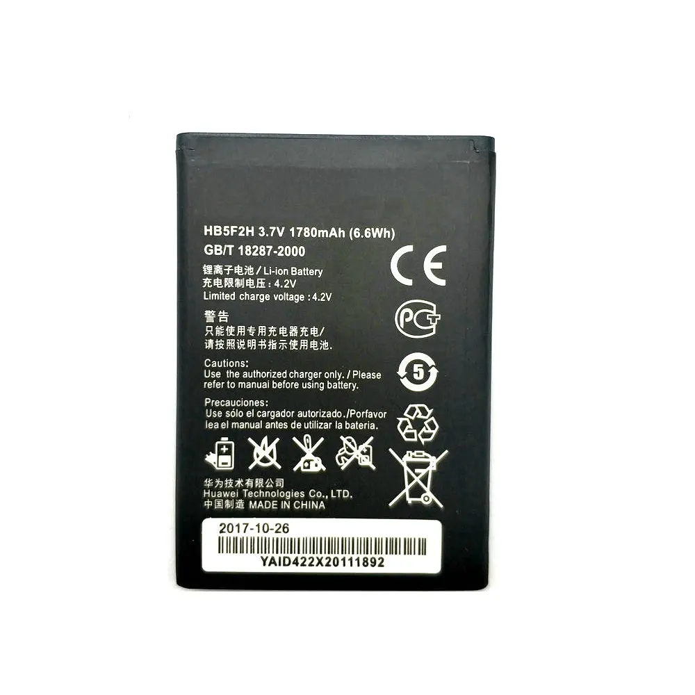 2019 Новый HB5F2H 3 7 в 1780 мАч Высококачественный аккумулятор для Huawei 4G Lte Wi-Fi