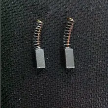 2 шт. 31/6" x 15/64" x 5/3" двигатель угольные щетки Электрическая дрель 13x6x4 мм LF1