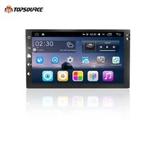 TOPSOURCE 2 din android6.0 Car DVD Radio Player WiFi 16g For Nissan TOYOTA Volkswagen universal GPS Navigation Maps 1024X600